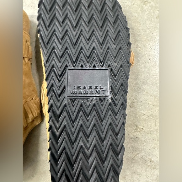 Isabel Marant Lennyo Suede Slide Sandal size 35 5 - Picture 3 of 9